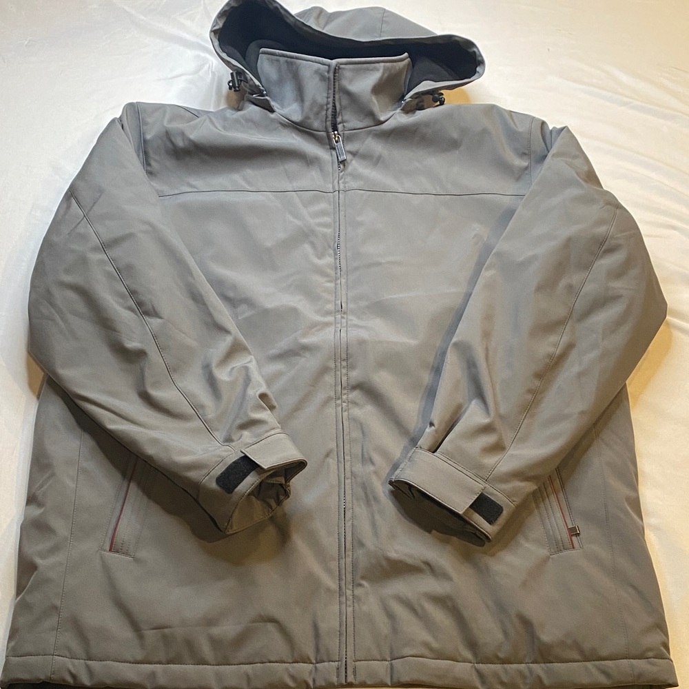 Weatherproof Men's Light‎ Gray Raincoat-NWOT